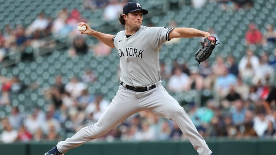 Yankees' Gerrit Cole placed in sticky situation with questions about spin  rate, MLB crackdo custom atlanta braves jersey wn Atlanta Braves Jerseys  ,MLB Store, Braves Apparel, Baseball Jerseys, Hats, MLB Braves Merchandise