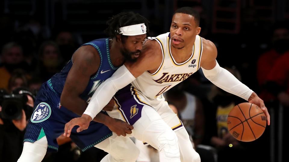 Talen Horton-Tucker - Los Angeles Lakers- Game-Worn Earned Edition Jersey -  2020-21 NBA Season