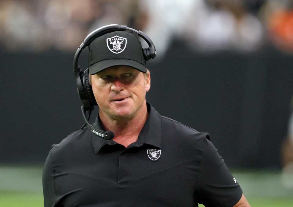 Jon Gruden says he is ‘ashamed’ about emails that en Houston Texans shirtded Raiders tenure