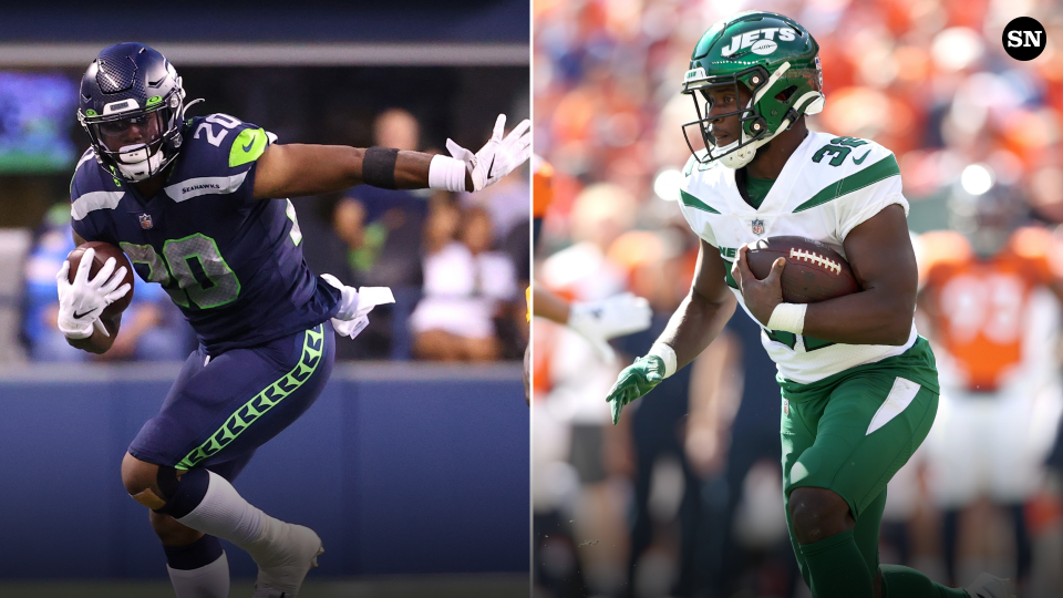 Michael Carter or  Las Vegas Raiders jersey Rashaad Penny: Who’s the simpler myth draft pick out in 2022