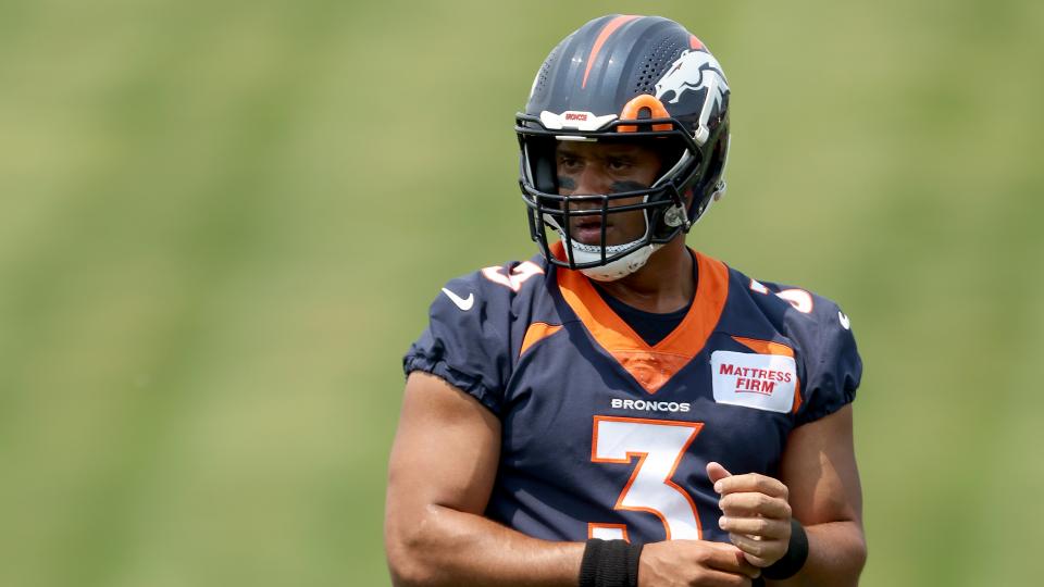 Broncos went all-in by means of buying and selling for Russell Wilson, and now they are doubling dow Carolina Panthers garments n with huge extension
