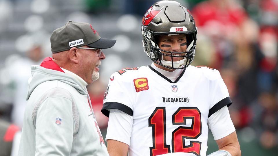 Bruce Arians explains why Tom Brady’s absence from Buccaneers camp used to be ‘a actually smart move f miami dolphins blouse or everyone’