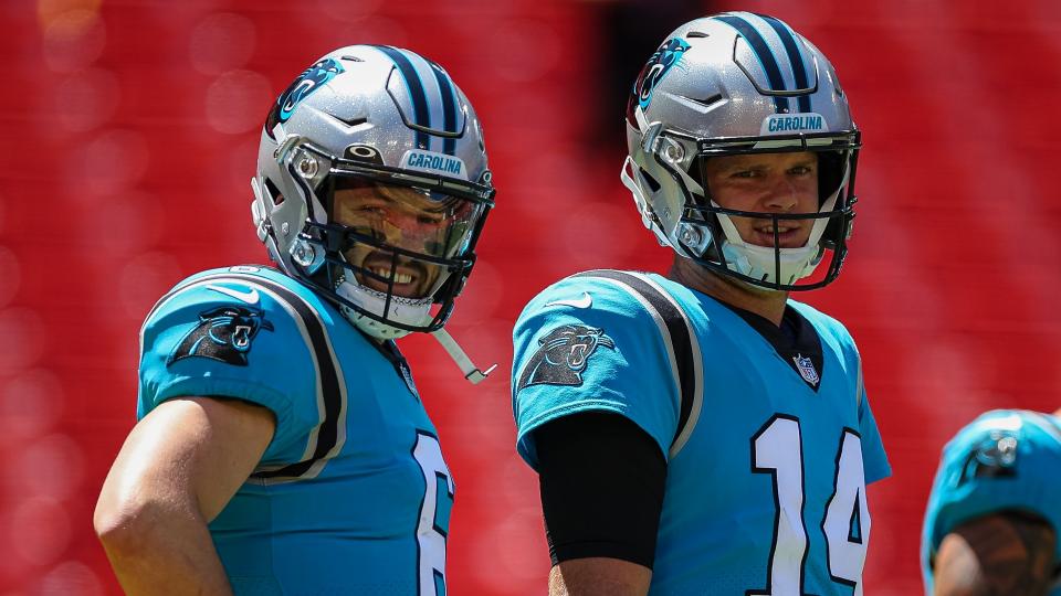 Matt Rhule now not in a position to  Jacksonville Jaguars garments title Panthers’ beginning QB between Baker Mayfield, Sam Darnold: ‘Once we know we all know’