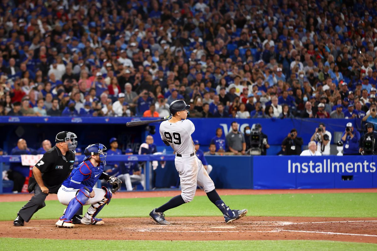 Re Are The Yankees On Mlb Network Flecting On Aaron Judge s Historic At 