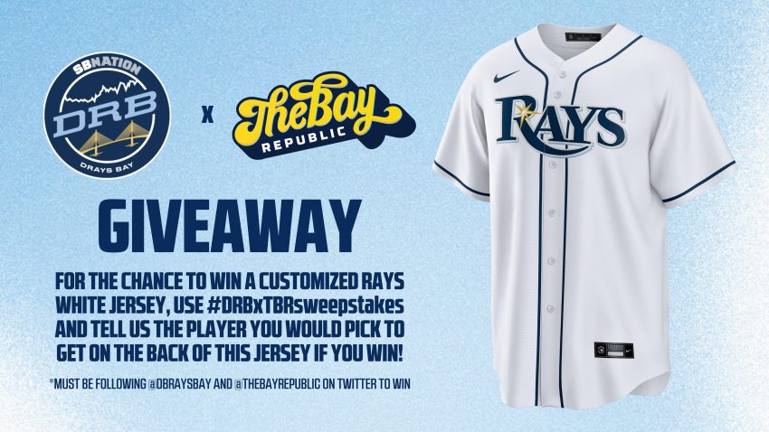 The Bay Republic Rays Jer yankees navy jersey sey Sweepstakes