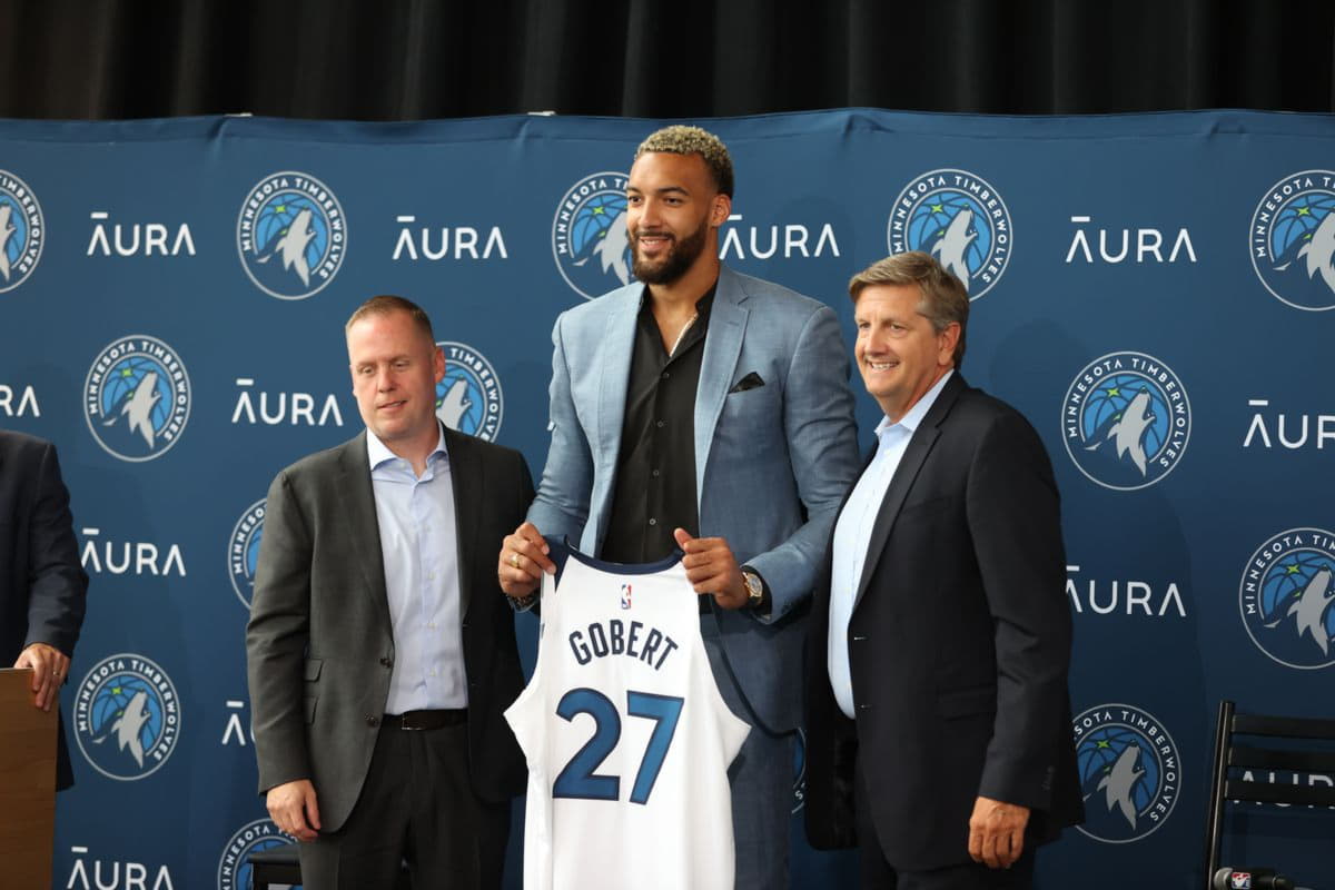 Minnesota Timberwolves Introduce Rudy Gobert