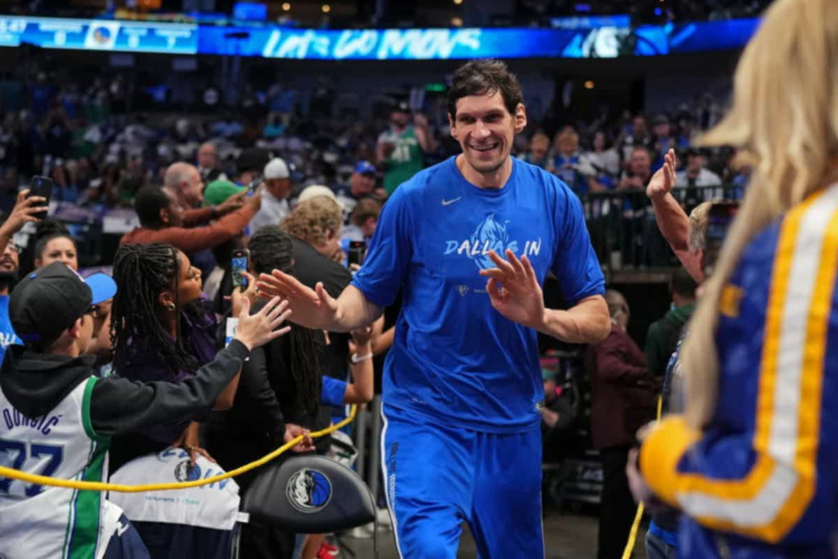Reminiscing on Boban  luka doncic 77 slovania jersey Marjanovic’s finest moments with the Dallas Mavericks