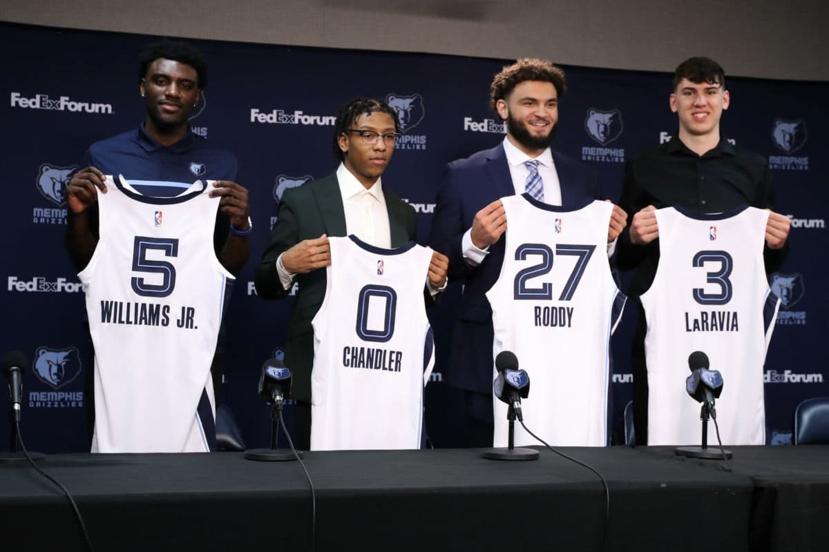 Memphis Grizzlies Introduce Draft Picks Press Conference