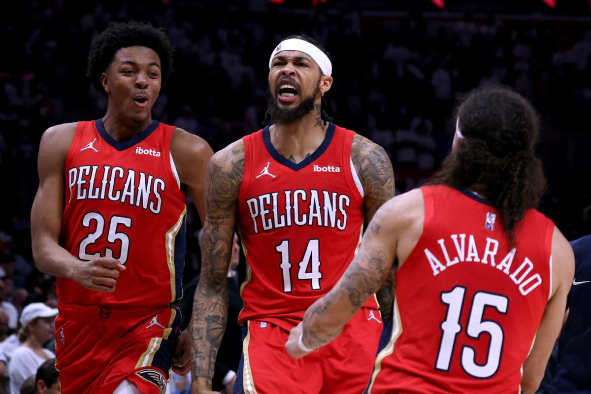 Pelicans playoff certain after spectacular comeback in 105-1 dallas mavericks jersey 01 victory over Clippers
