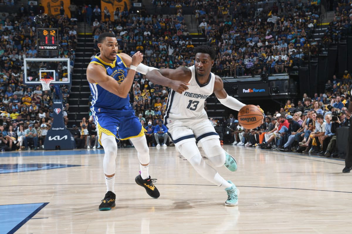 Recap: Grizzlies luka doncic jersey womens  lose Recreation 1 in opposition to the Warriors 117-116