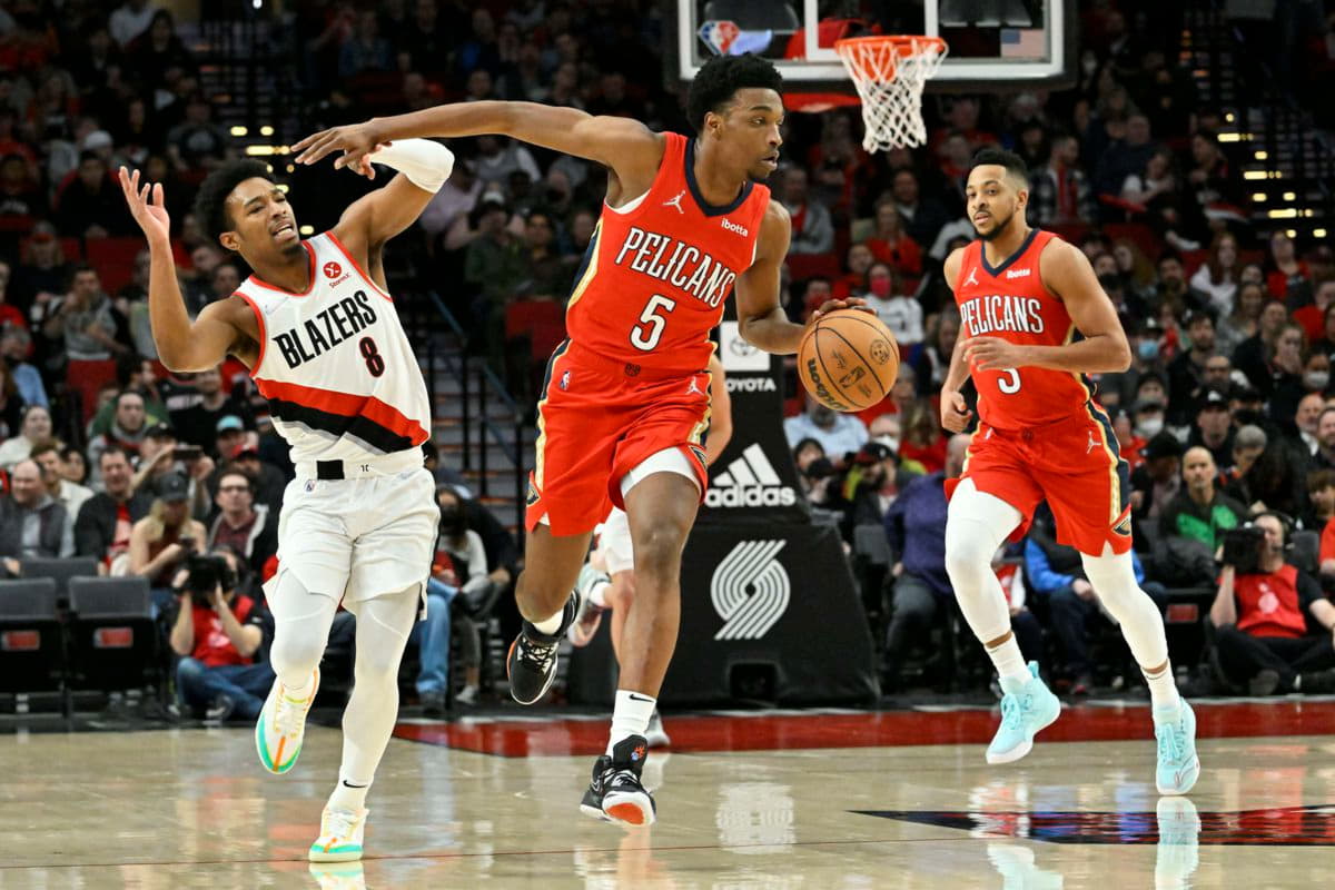 Pelicans look to get previous Blazers and m luka doncic jersey black ove step nearer to internet hosting first play-in sport