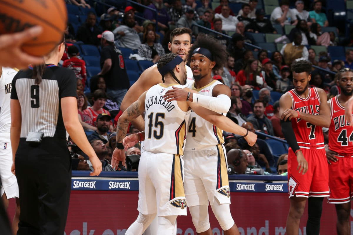 Alvarado, Graham lead Pelicans to scintillating 126-109 victory over Bulls – The Bir luka doncic official jersey d Writes