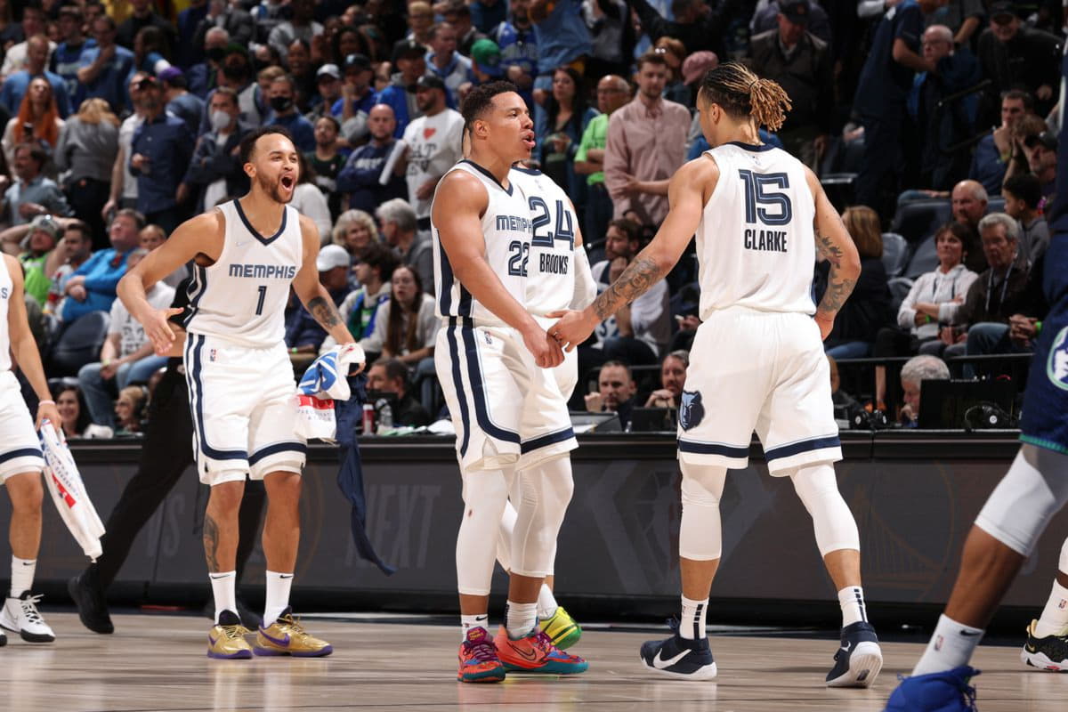 2022 NBA Playoffs: Memphis Grizzlies at Minnesota Timberw luka doncic jersey youngsters youth olves Recreation 4 Preview