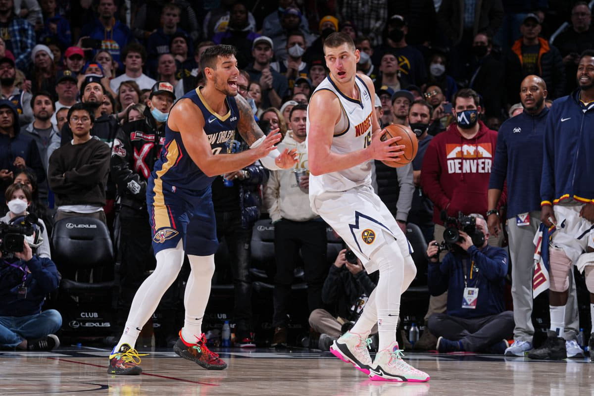 Pelicans fall 138-1 dallas mavericks luka doncic jersey 30 in OT as Nuggets’ Jokic proves unstoppable