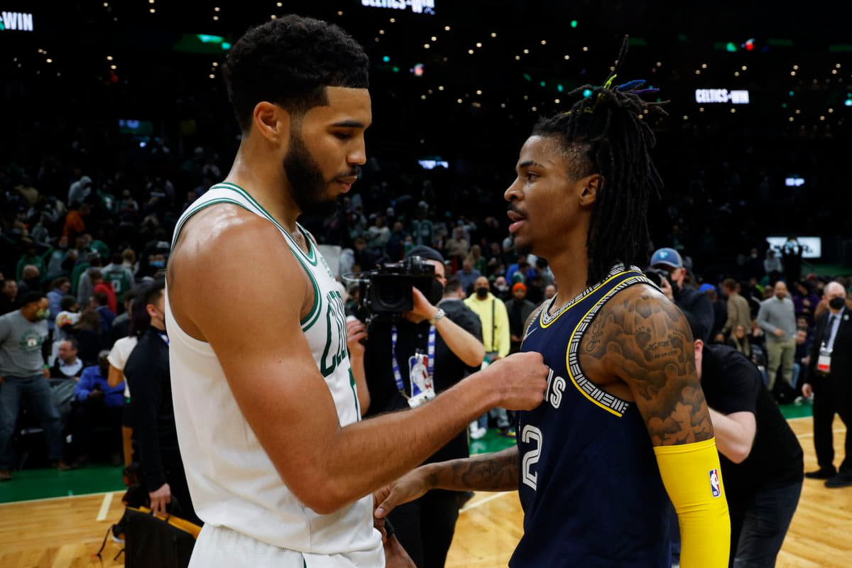 Memphis Grizzlies vs. Boston Celtics Recreation Previ dallas mavericks jersey ew