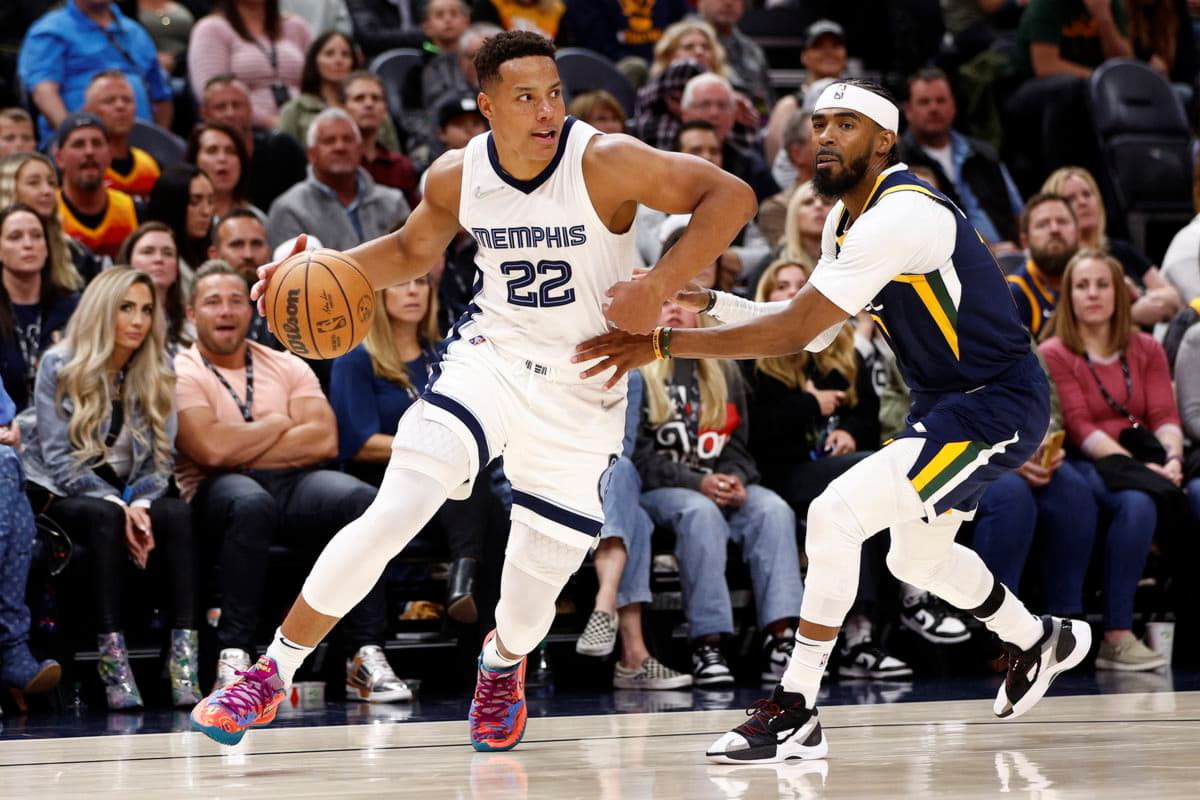 Report Card: Grizzlies run out of gasoline in extra time to Utah, 121- dallas mavericks residence jersey 115