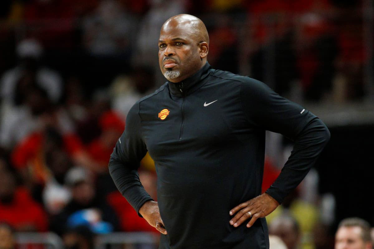 Nate McMillan on the  luka doncic jersey black Dejounte Murray commerce