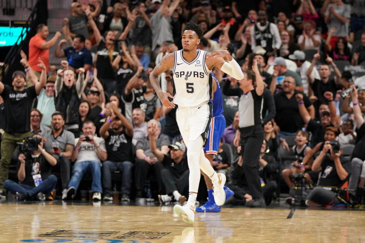 Grading the Spurs’ commerce of Dejounte luka doncic jersey boys  Murray to the Hawks