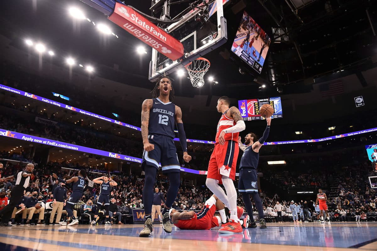 Report Card: Grizzlies cruise in win over Wizards – Griz luka doncic jersey t-shirt zly Bear Blues