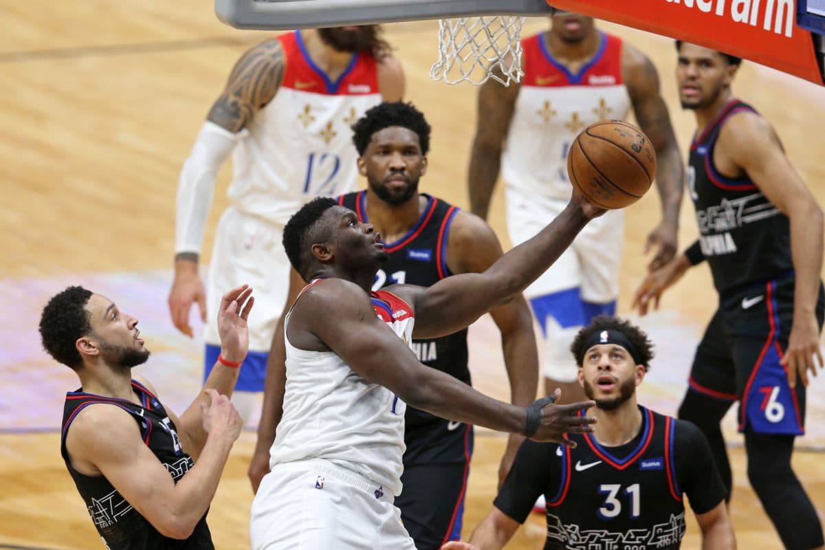 Zion Williamson leads Pelicans to spectacular 101-94 victory over Joel Embiid’s 76ers –  dallas mavericks retro jersey The Chicken Writes