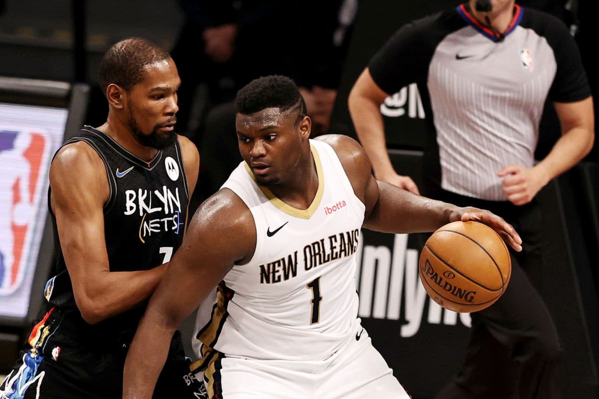 Pelicans completely dominated by Nets, lose 139-111 in Kevin Duran luka doncic all star jersey t’s return