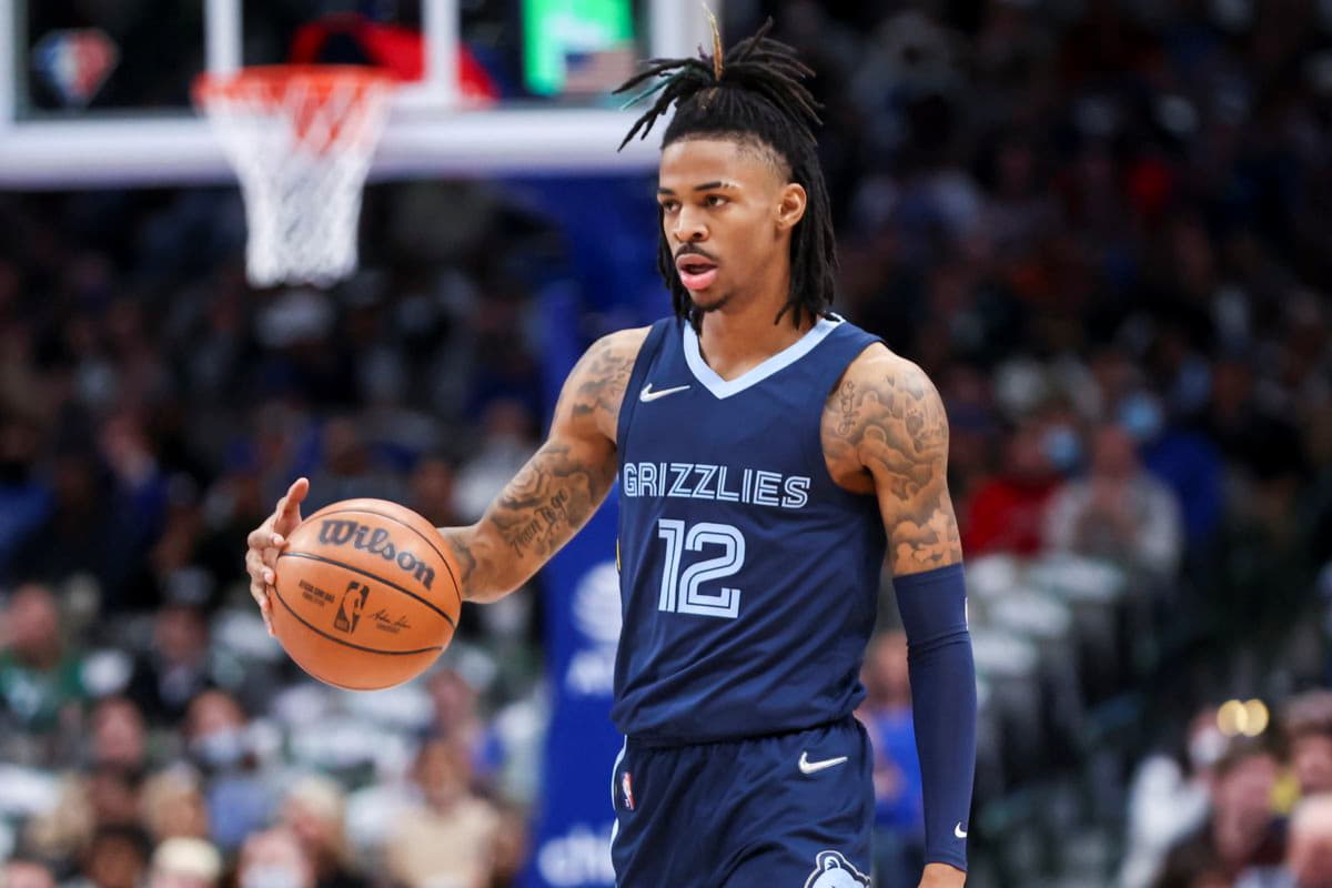 Ja Morant named a starter for 2022 NBA All-Star Recreation – Gri luka doncic jersey signed zzly Bear Blues