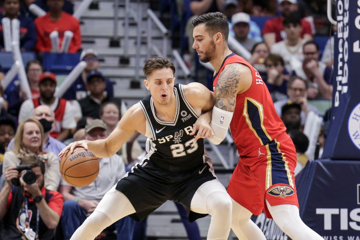 It’s time  luka doncic jerseys for Play-in Basketball: Spurs at Pelicans
