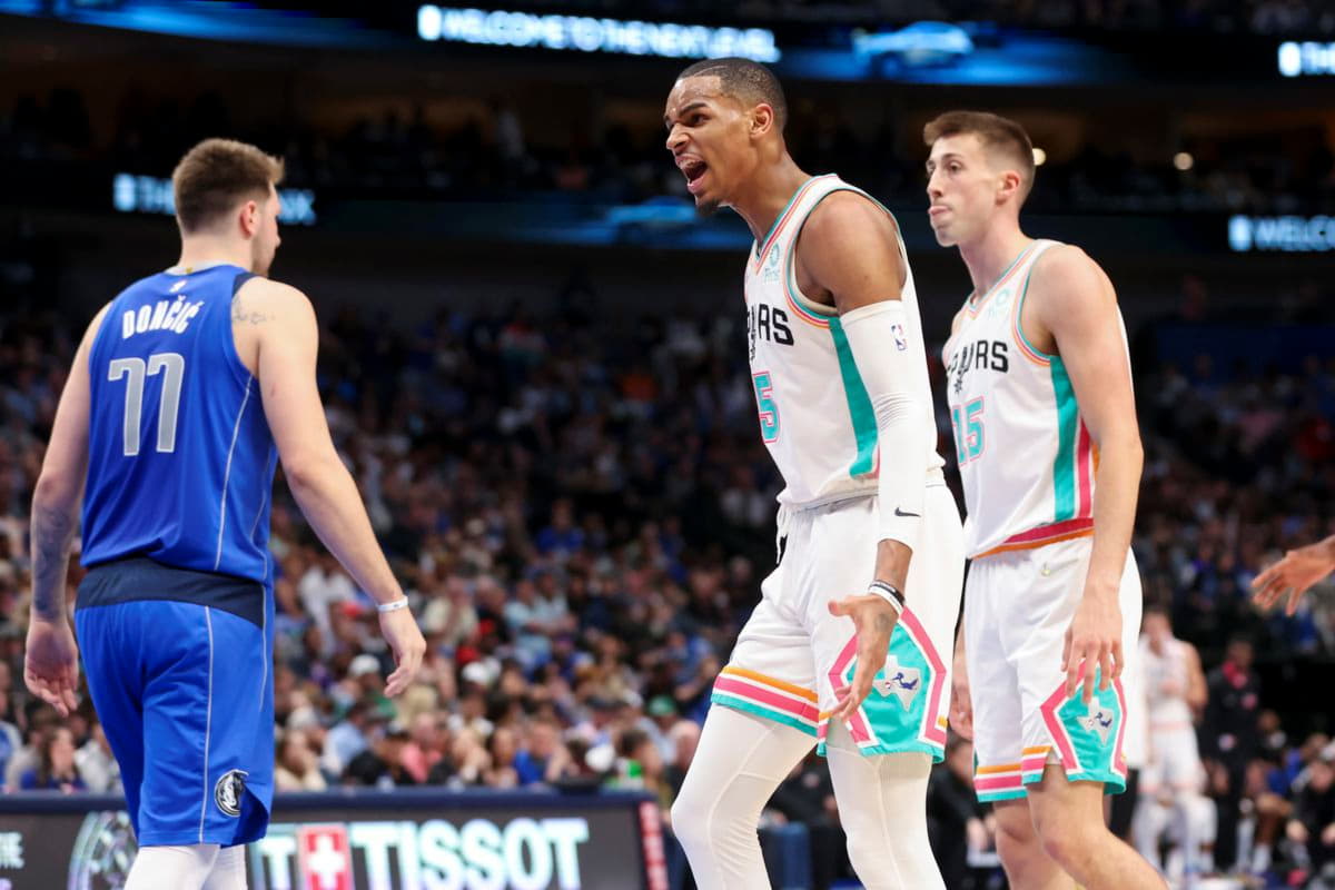What we realized from the Spurs regular-season ending loss to luka doncic jersey boys  the Mavericks
