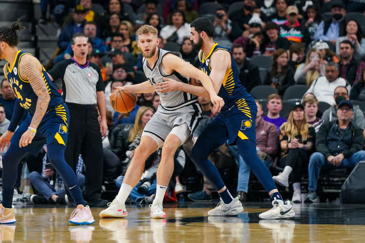 Shorthanded Spu luka doncic jersey for youths rs run out of juice in loss to the Pacers