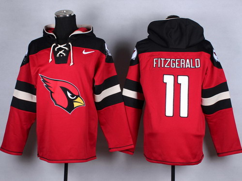 Men's Arizona Cardinals Larry Fitzgerald #11 Nike Red Player Game Jersey