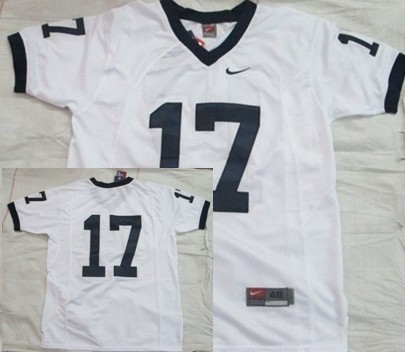 Penn State Nittany Lions #17 White Jersey