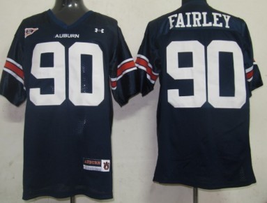 Auburn Tigers #90 Nick Fairley Navy Blue Jersey