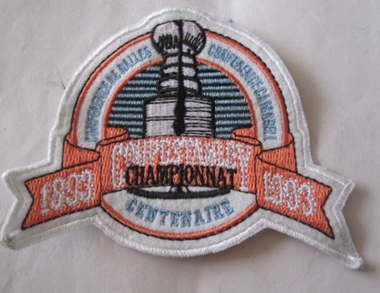 Montreal Canadiens 100th Stanley Cup Anniversary Patch