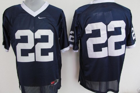 Penn State Nittany Lions #22 Navy Blue Jersey 