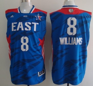 Brooklyn Nets #8 Deron Williams 2013 All-Star Revolution 30 Swingman Blue Jersey 