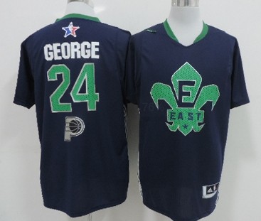 Indiana Pacers #24 Paul George 2014 All-Star Revolution 30 Swingman Blue Jersey 