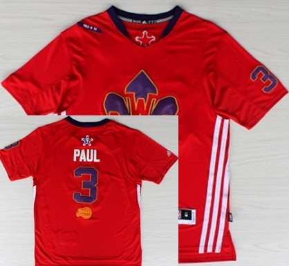 Los Angeles Clippers #3 Chris Paul 2014 All-Star Revolution 30 Swingman Red Jersey 
