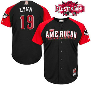 American League Baltimore Orioles #19 Chris Davis Black 2015 All-Star Game Player Jersey