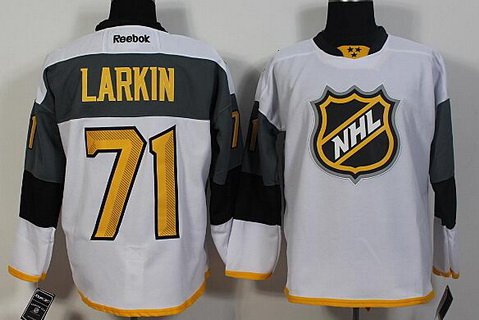 Men's Pittsburgh Penguins #71 Evgeni Malkin White Black 2016 NHL All-Star Premier Jersey