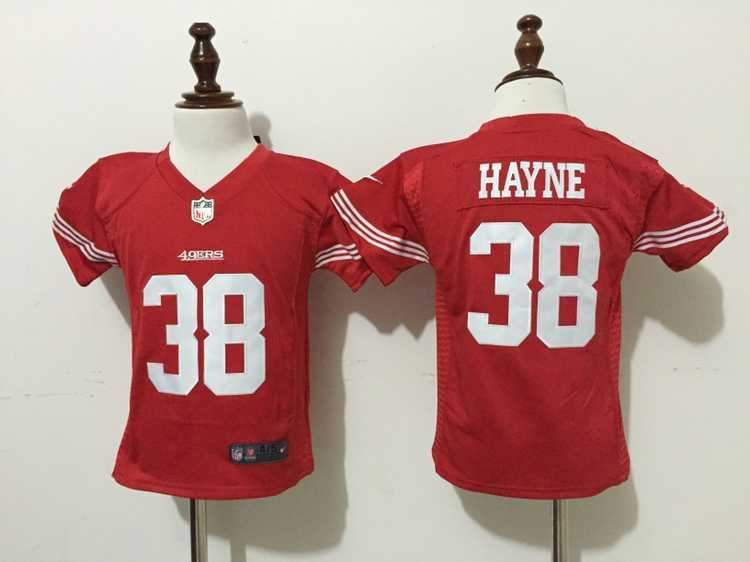 Nike San Francisco 49ers #38 Jarryd Hayne Red Toddlers Jersey