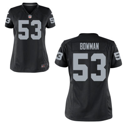 Women's Oakland Raiders #53 NaVorro Bowman Nike Black Jersey