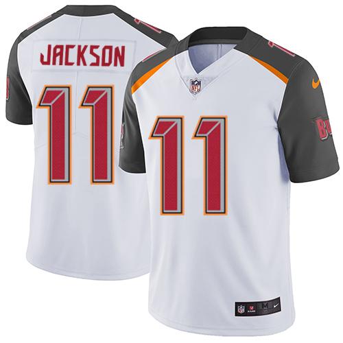 Youth Nike Tampa Buccaneers #11 DeSean Jackson White Stitched NFL Vapor Untouchable Limited Jersey