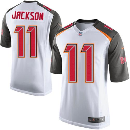 Youth Nike Tampa Buccaneers #11 DeSean Jackson White Stitched NFL New Elite Jersey