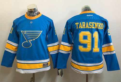 Blues #91 Vladimir Tarasenko Light Blue 2017 Winter Classic Stitched Youth NHL Jersey