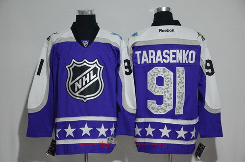 Men's Central Division St. Louis Blues #91 Vladimir Tarasenko Reebok Purple 2017 NHL All-Star Stitched Ice Hockey Jersey
