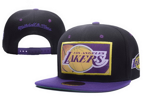 NBA Los Angeles Lakers Snapback Ajustable Cap Hat XDF 04-11_21