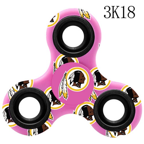 Washington Redskins Pink Logo Three-Way Fidget Spinner III - 3K18