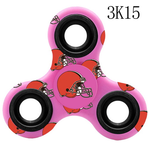 Cleveland Browns Pink Logo Three-Way Fidget Spinner III - 3K15