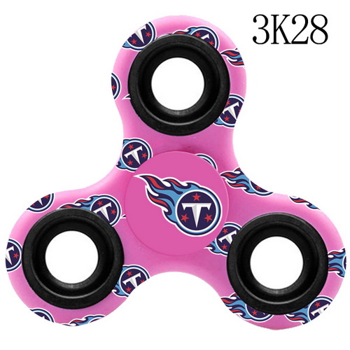 Tennessee Titans Pink Logo Three-Way Fidget Spinner III - 3K28