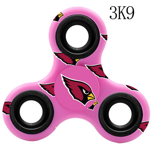 Arizona Cardinals Pink Logo Three-Way Fidget Spinner III - 3K9